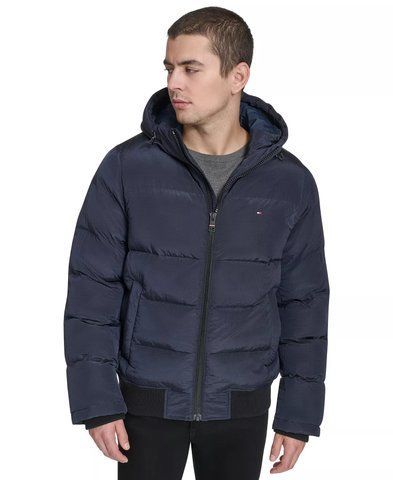 Куртка TOMMY HILFIGER Men's Ribstop Hooded Snorkel Jacket 155AN176 155AN176 фото