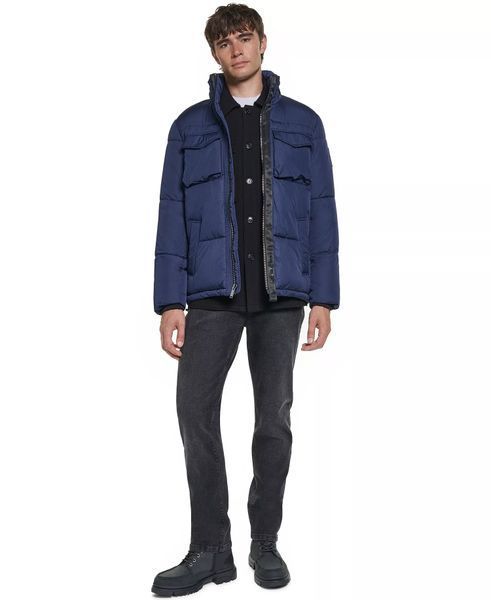 Куртка KARL LAGERFELD PARIS Men's Puffer with Chest Pockets&nbsp; LO5C0395  фото