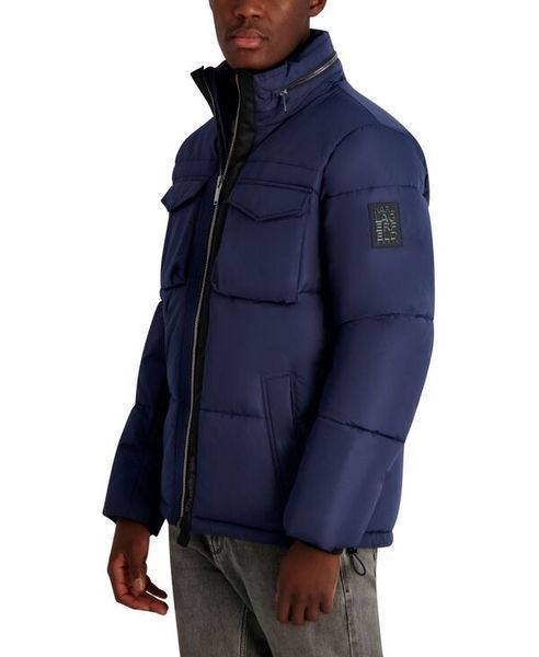 Куртка KARL LAGERFELD PARIS Men's Puffer with Chest Pockets&nbsp; LO5C0395  фото