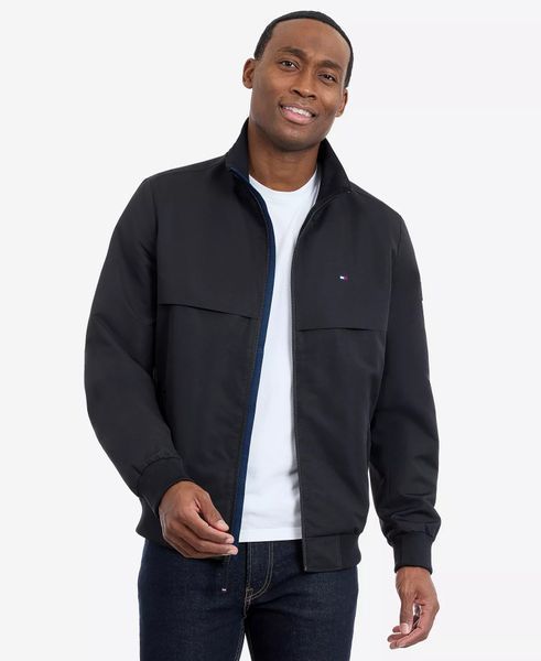 Куртка Tommy Hilfiger Water Resistant Boating Regular-Fit Jacket 26052032 THM20436-BLACK фото