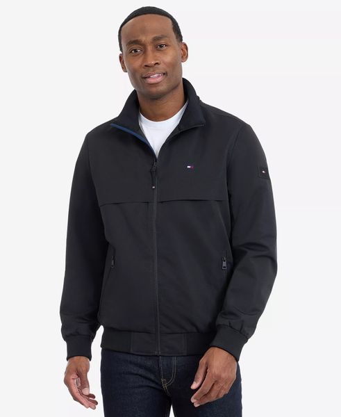Куртка Tommy Hilfiger Water Resistant Boating Regular-Fit Jacket 26052032 THM20436-BLACK фото