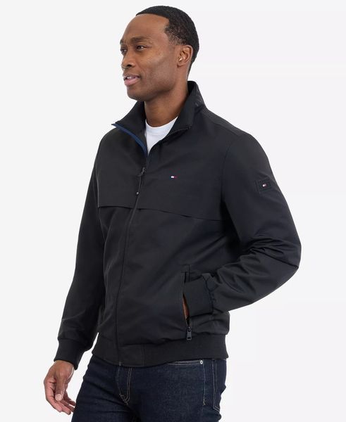Куртка Tommy Hilfiger Water Resistant Boating Regular-Fit Jacket 26052032 THM20436-BLACK фото