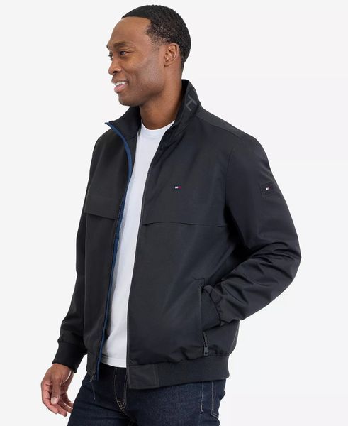 Куртка Tommy Hilfiger Water Resistant Boating Regular-Fit Jacket 26052032 THM20436-BLACK фото