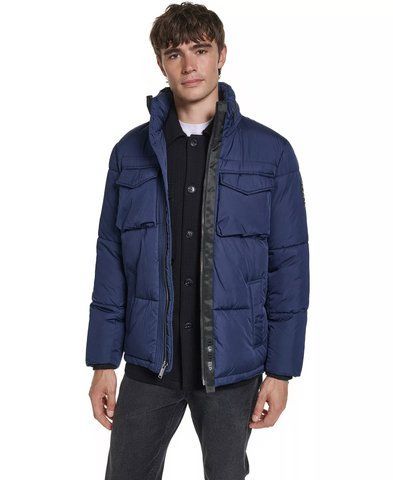 Куртка KARL LAGERFELD PARIS Men's Puffer with Chest Pockets&nbsp; LO5C0395  фото